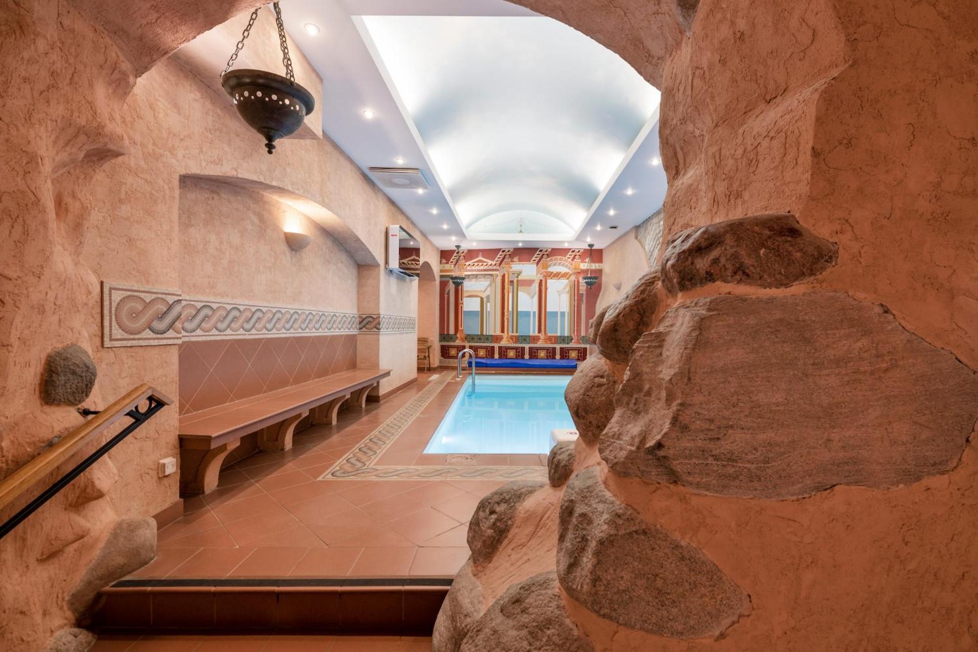 瑞莱沙托斯思提吉莱堡酒店 维尔纽斯 外观 照片 The spa